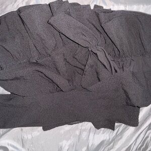 Elegant Black Midi Skirt